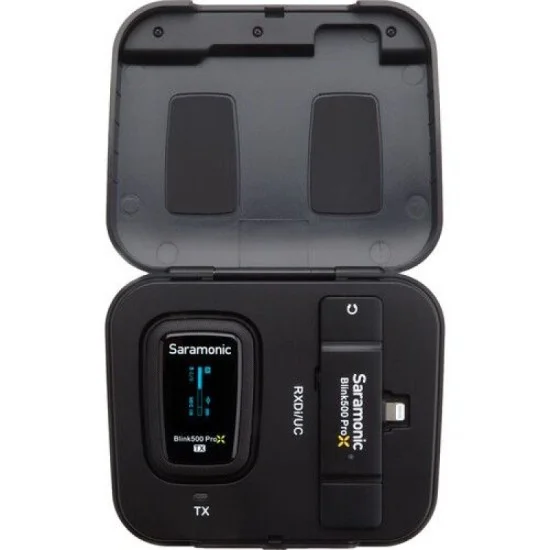 Saramonic Lightning 2.4G Dual Channel Wireless Microphone with Charging Case
